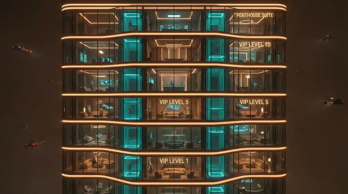 麻将胡了 砂岩摩天楼VIP等级体系